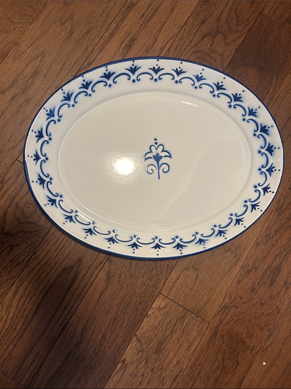 Enamel Platter Ikea Arv Idyll Swedish Dish Vintage Modernaire Platter